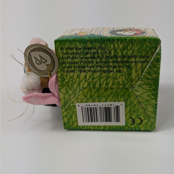 Pound Purrries Puppies 1998 Mary Meyer Mini Kitty Cat Plush 11/12 Calico Bandana - Picture 7 of 11